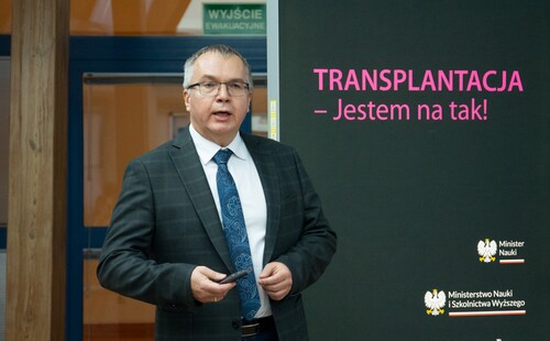 10 lat Biegu dla transplantacji – wykład prof. Dariusza Czerwińskiego dot. aktywności fizycznej jako kluczowego elementu zdrowia i życia