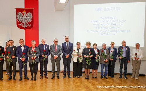 Odznaczenia państwowe i resortowe oraz nagrody Rektora dla pracowników UZ