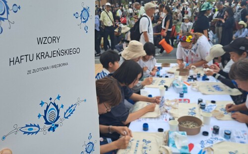 Haft krajeński na Expo 2025 w Osace