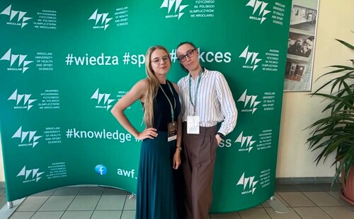 Udział studentek WF w Ogólnopolskiej Konferencji dla młodych naukowców