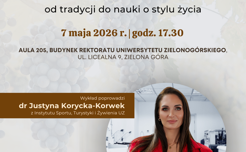 Zapraszamy na wykład pt. Lubuska recepta na długowieczność