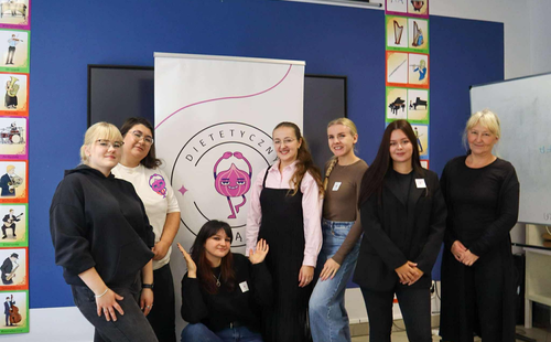 Koło Naukowe Dietetyków „Dietetyczny Krąg” na Tygodniu Promocji Zdrowia w Sulechowie